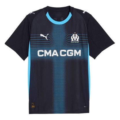 Marseille Mens Away Soccer Jersey 2025/26 Navy