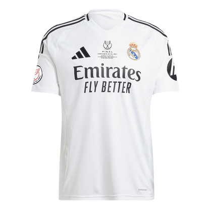 Real Madrid Mens Home Soccer Jersey 2024/25 White