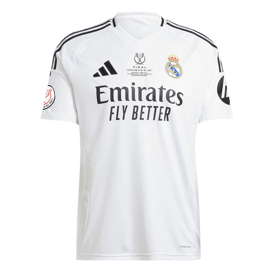 Real Madrid Mens Home Soccer Jersey 2024/25 White