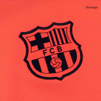 Barcelona Womens Third Away Soccer Jersey 2025/26 Orange