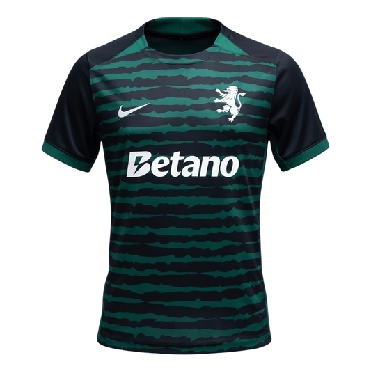 Sporting CP Mens Soccer Jersey 2025/26 Green&Black