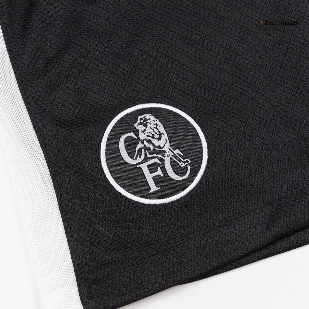Chelsea Mens Third Away Soccer Shorts 2025/26 Black
