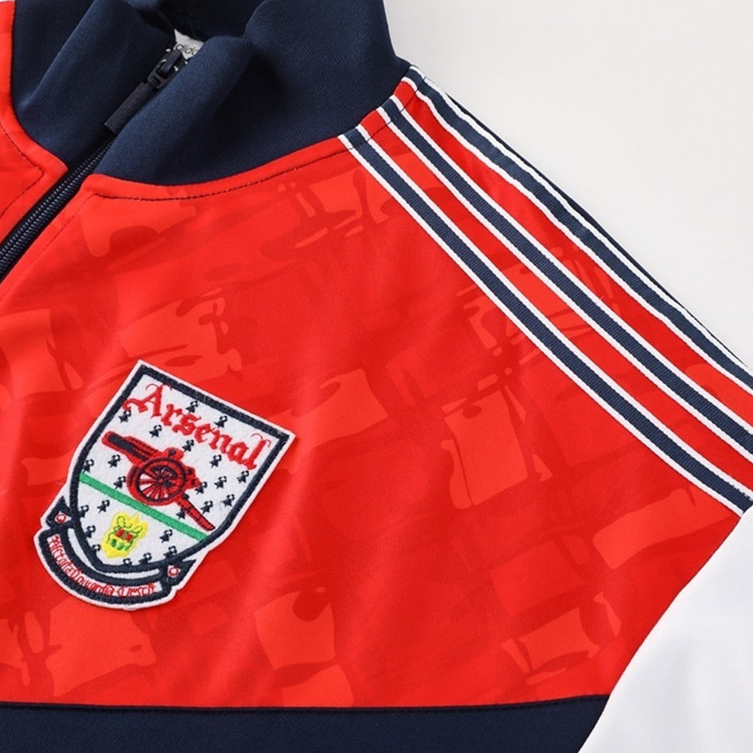 Arsenal Mens Training Tracksuit Kit 2025/26 Navy&Red