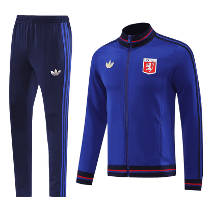 Olympique Lyonnais Mens Training Tracksuit Kit 2025/26 Blue