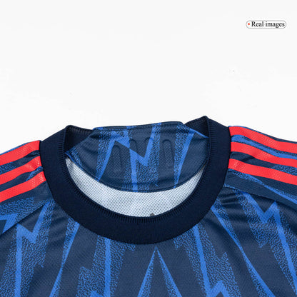 Arsenal Mens Away Soccer Jersey 2025/26 Blue - Player Version
