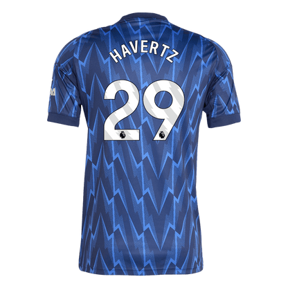 HAVERTZ #29 Arsenal Mens Away Soccer Jersey 2025/26 Blue