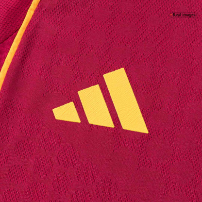Roma Mens Home Soccer Jersey 2025/26 Red - Player Version