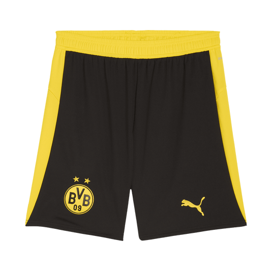 Borussia Dortmund Mens Home Soccer Shorts 2025/26 Black