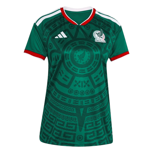 Mexico Womens Home Soccer Jersey World Cup 2026 Green