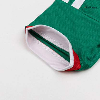 Mexico Kids Home Soccer Kit 2026 Green [PREMIUM]