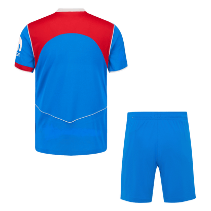 Atletico Madrid Mens Third Away Soccer Kit 2025/26 Blue