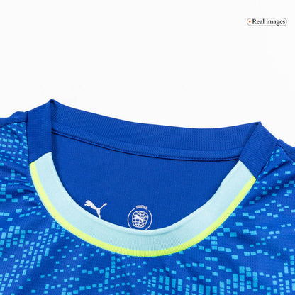 Marseille Mens Third Away Soccer Jersey 2025/26 Blue