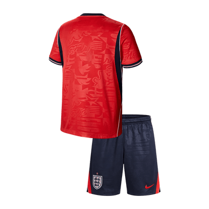 England Kids Away Soccer Kit World Cup 2026 Red