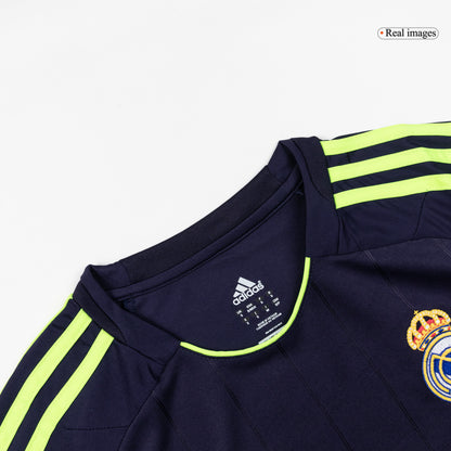 Retro Real Madrid Mens Away Soccer Jersey 2012/13 Black