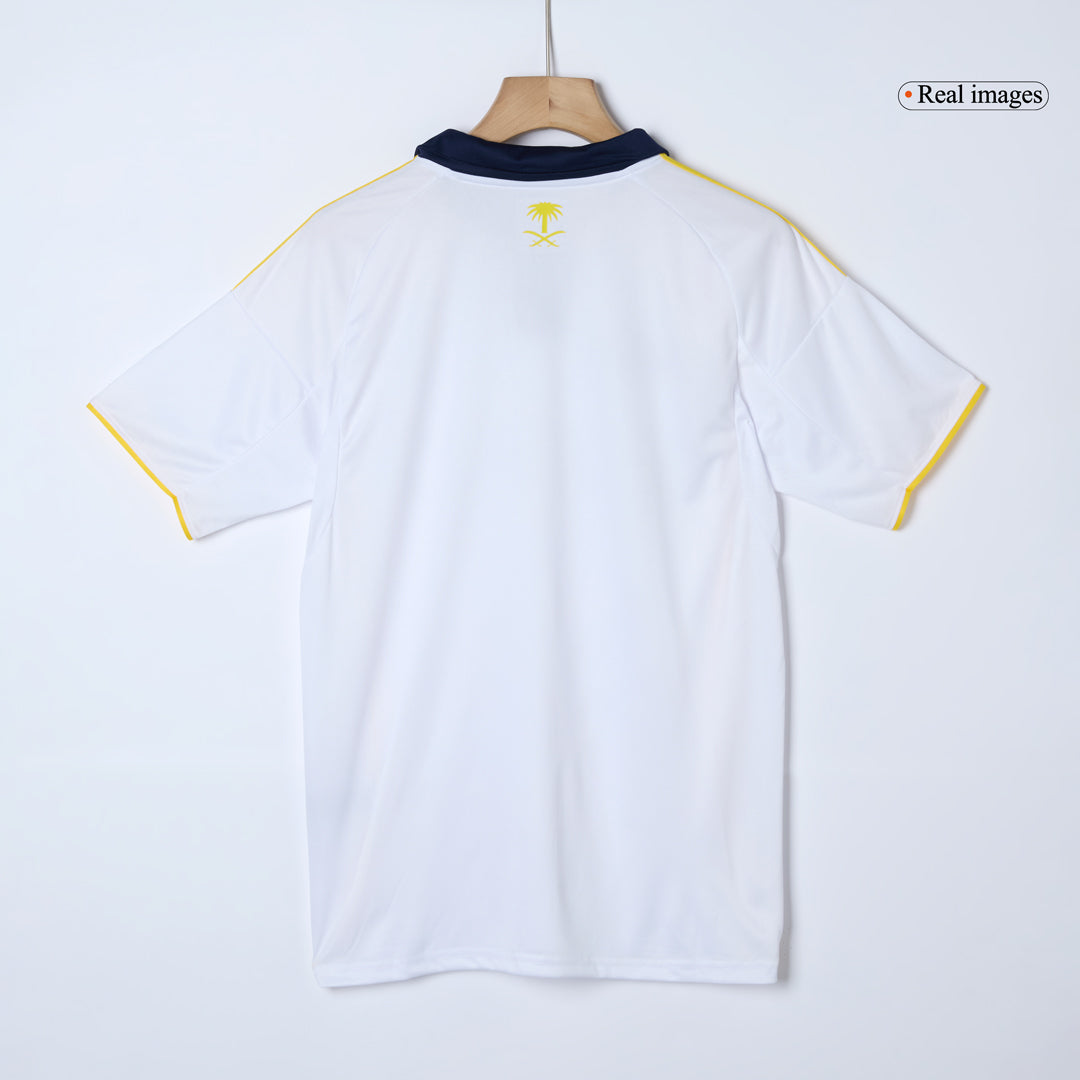Al Nassr Mens Third Away Soccer Jersey 2025/26 White