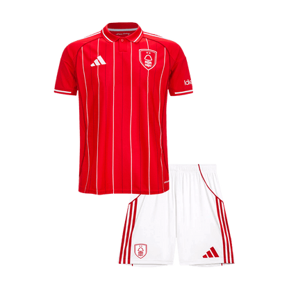 Nottingham Forest Kids Home Soccer Kit 2025/26 Red