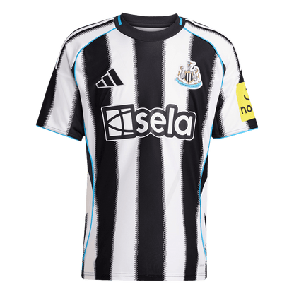 Newcastle United Mens Home Soccer Jersey 2025/26 Black&White