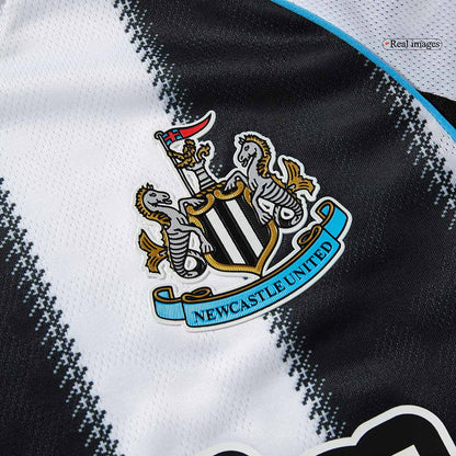 Newcastle United Mens Home Soccer Jersey 2025/26 Black&White - Player Version