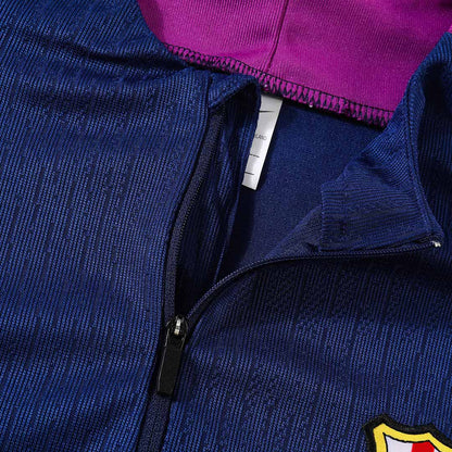 Barcelona Mens Training Tracksuit Kit 2025/26 Navy