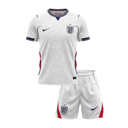 England Kids Home Soccer Kit World Cup 2026 White