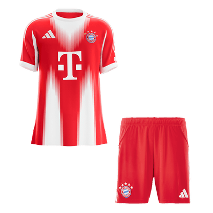 Bayern Munich Mens Home Soccer Kit 2025/26 Red [PREMIUM]