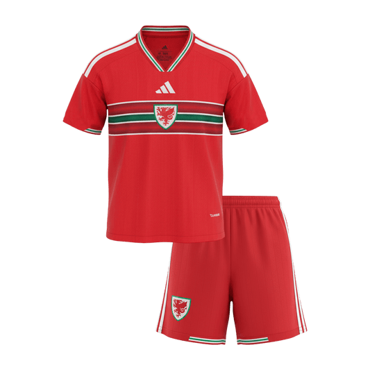 Wales Kids Home Soccer Kit World Cup 2026 Red
