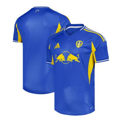 Leeds United Mens Away Soccer Jersey 2025/26 Blue
