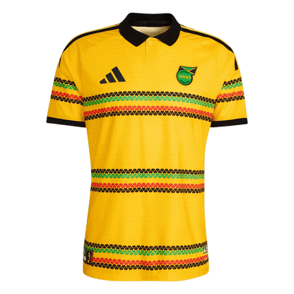 Jamaica Mens Home Soccer Jersey World Cup 2026 Yellow - Player Version