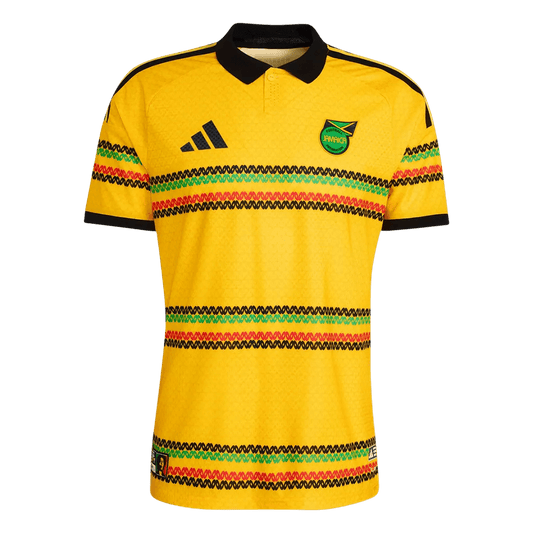 Jamaica Mens Home Soccer Jersey World Cup 2026 Yellow - Player Version