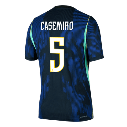 CASEMIRO #5 Brazil Mens Away Soccer Jersey World Cup 2026 Navy - Player Version
