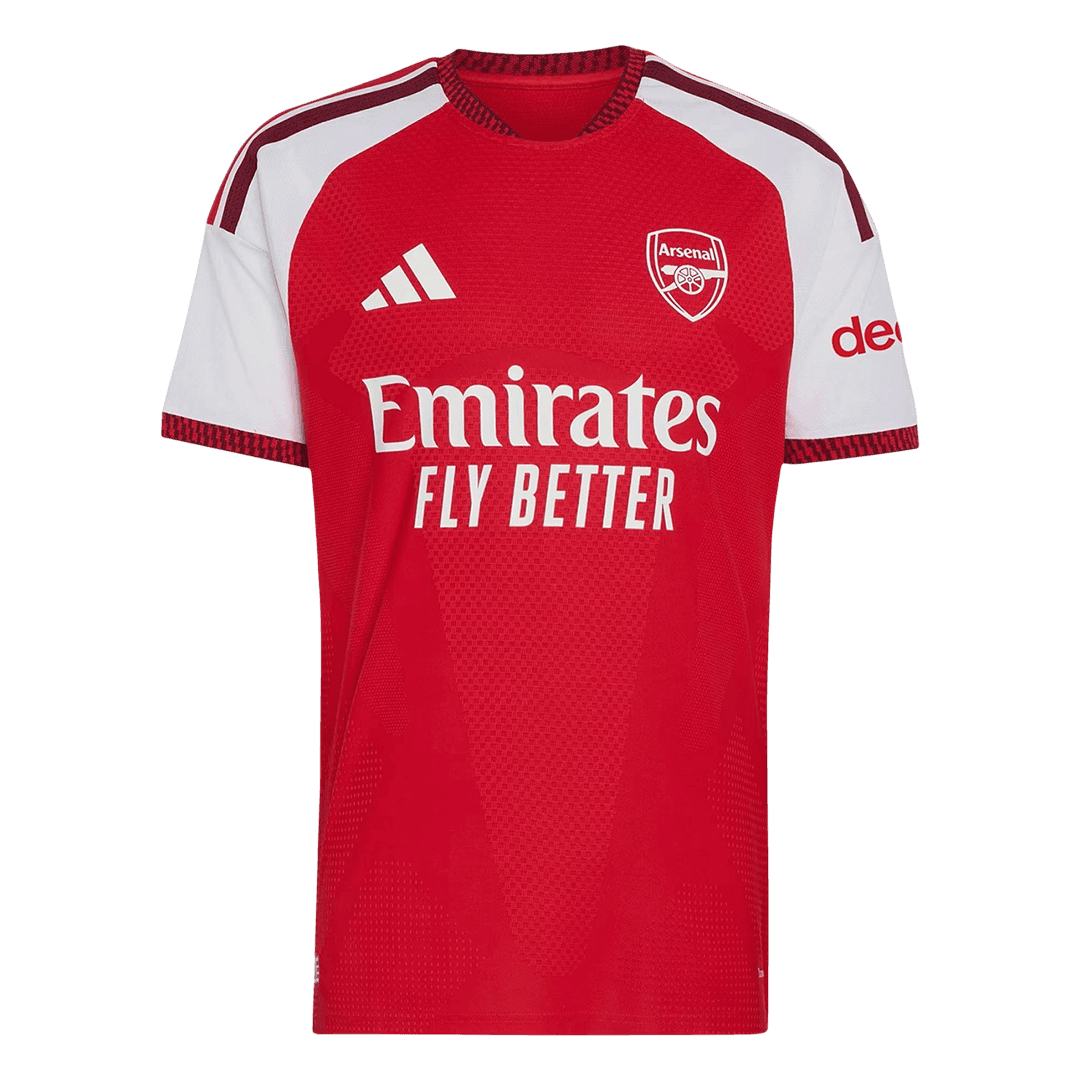 CHAMPIONS #26 Arsenal Mens Home Soccer Jersey 2026/27 Red - Player Version