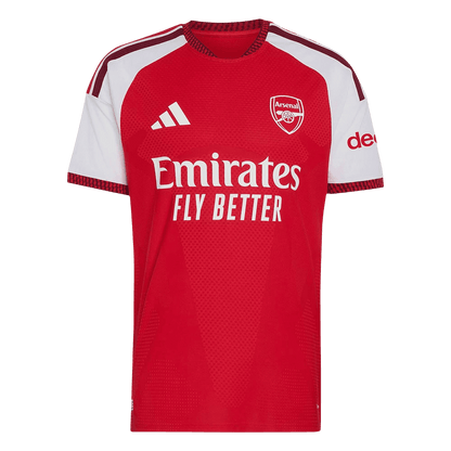 CHAMPIONS #26 Arsenal Mens Home Soccer Jersey 2026/27 Red - Player Version