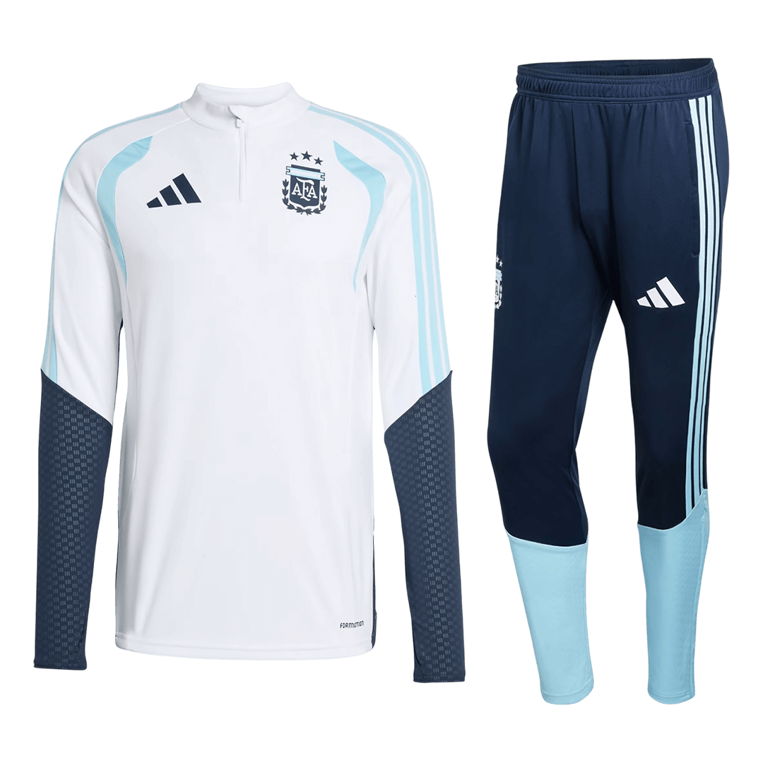 Argentina Kids Training Tracksuit Kit 2026 White