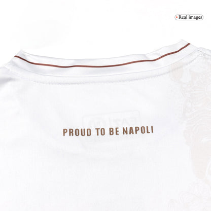 Napoli Kids Away Soccer Kit 2025/26 White