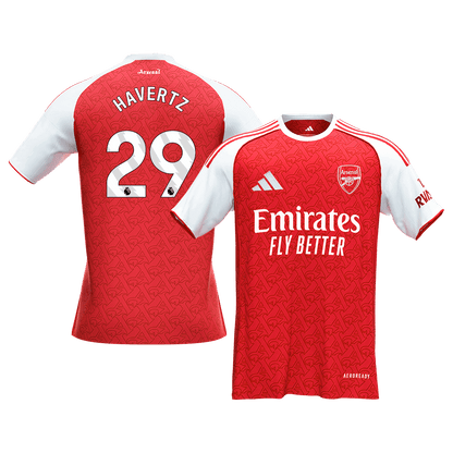 HAVERTZ #29 Arsenal Mens Home Soccer Jersey 2025/26 Red [PREMIUM]