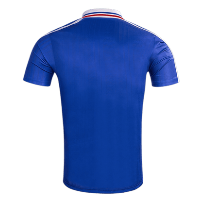 Retro France Mens Home Soccer Jersey 1994 Blue