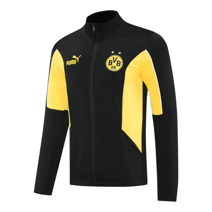 Borussia Dortmund Mens Training Tracksuit Kit 2025/26 Yellow