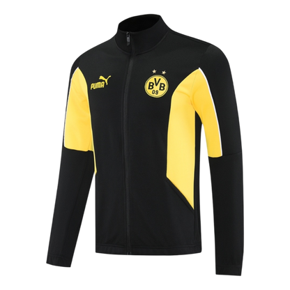 Borussia Dortmund Mens Training Tracksuit Kit 2025/26 Yellow