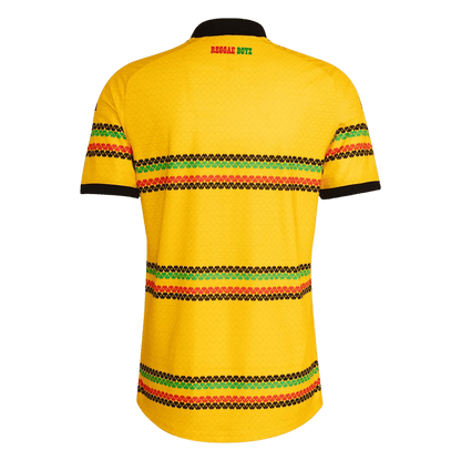 Jamaica Mens Home Soccer Jersey World Cup 2026 Yellow - Player Version