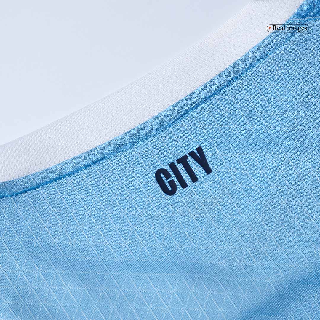 Manchester City Mens Home Soccer Jersey 2025/26 Blue - Player Version
