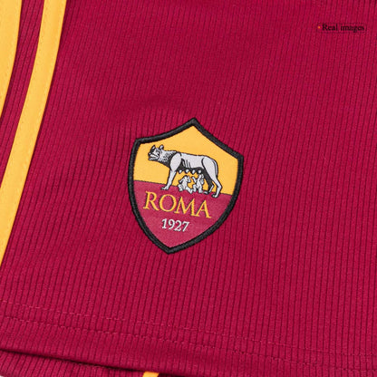 Roma Kids Home Soccer Kit 2025/26 Red