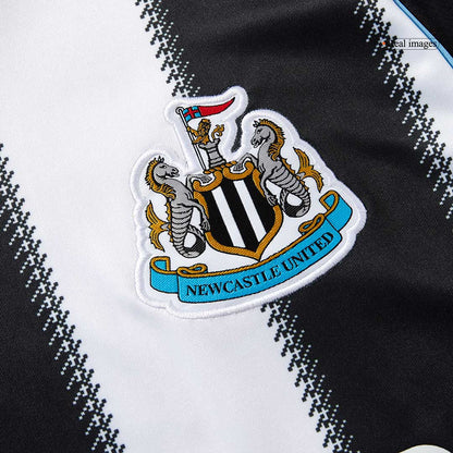 Newcastle United Mens Home Soccer Jersey 2025/26 Black&White