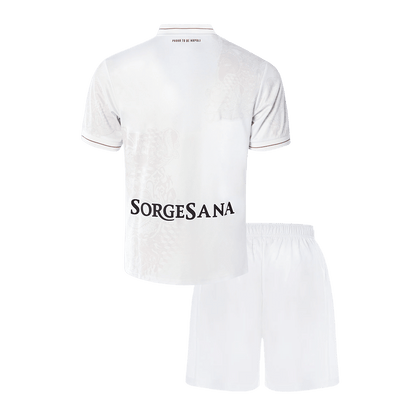 Napoli Kids Away Soccer Kit 2025/26 White