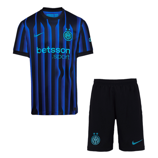 Inter Milan Mens Home Soccer Kit 2025/26 Blue&Black