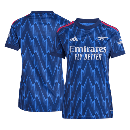 Arsenal Womens Away Soccer Jersey 2025/26 Blue