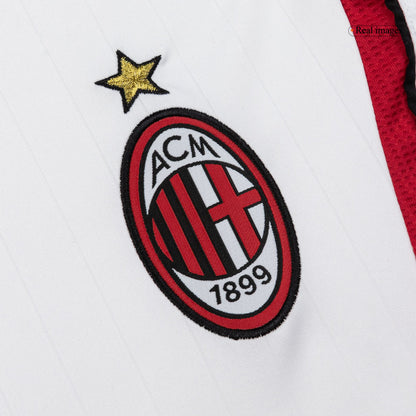 Retro AC Milan Mens Away Long Sleeve Soccer Jersey 2006/07 White