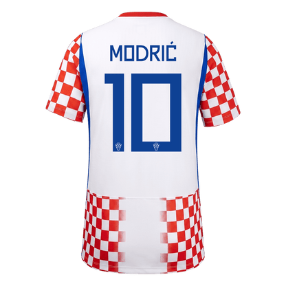 MODRIĆ #10 Croatia Mens Home Soccer Jersey World Cup 2026 Red&White