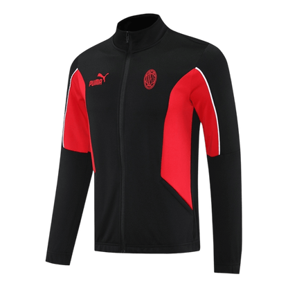 AC Milan Mens Training Tracksuit Kit 2025/26 Black
