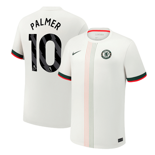 PALMER #10 Chelsea Mens Away Soccer Jersey 2025/26 White