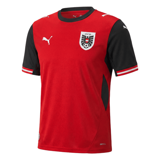 Austria Mens Home Soccer Jersey World Cup 2026 Red